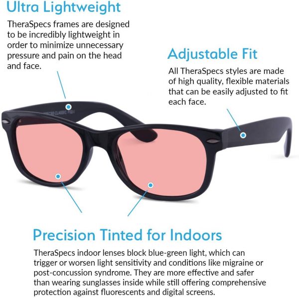 best migraine glasses for all genders|both indoor and outdoor use